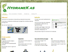 Tablet Screenshot of hydramek.no
